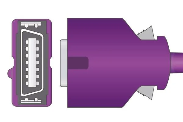 Datascope SpO2のアダプター ケーブル多用性があるDOC10、2.4m
