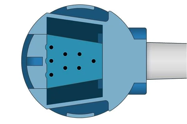 GEOxytip Oxy-Es3 SpO2の延長ケーブル。2.4m