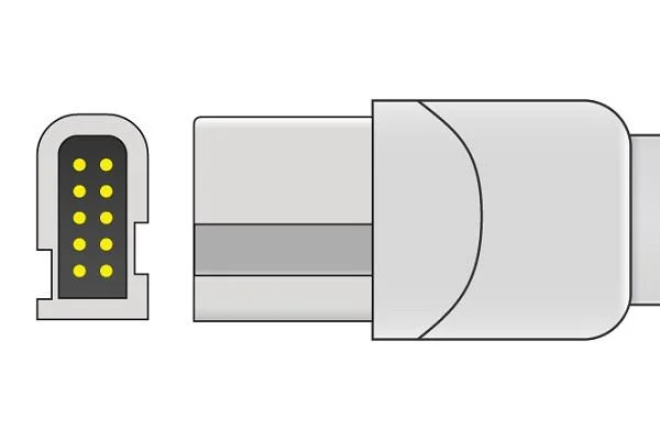 Spacelabs 700-0906-00 szmedplus Lnc SL10の技術SpO2の延長ケーブル
