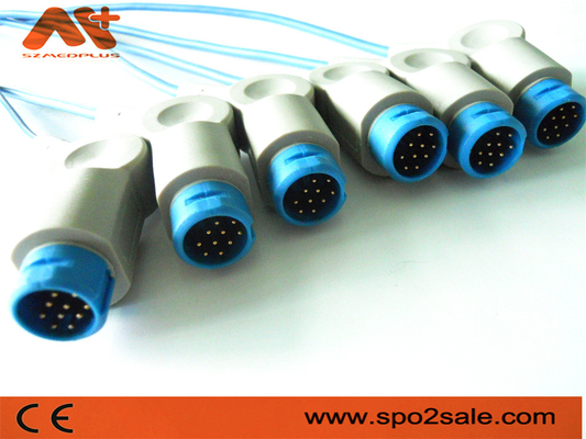 8 Pinの忍耐強いモニターの付属品のフィリップスSpo2ケーブル12 Pin