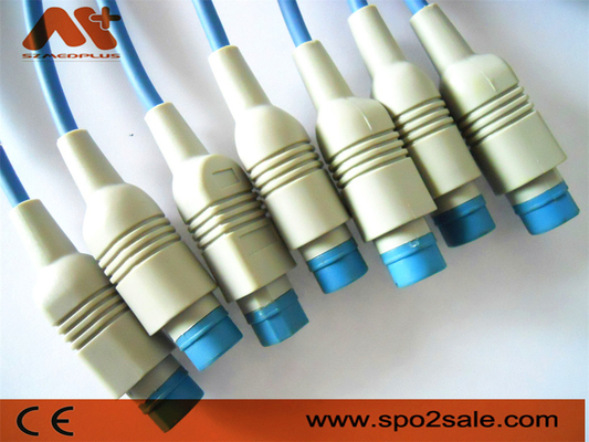 8 Pinの忍耐強いモニターの付属品のフィリップスSpo2ケーブル12 Pin