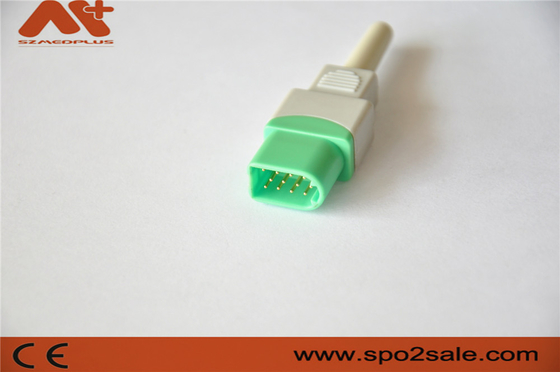 緑色のDatascopeの忍耐強いモニターの医学の付属品のためのECGのコネクター12Pin