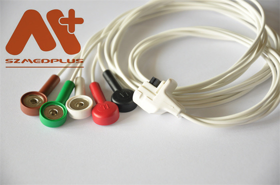Mortara H3+ 5の鉛のHolterケーブル9293-036-62 Mortara Ecg Holter
