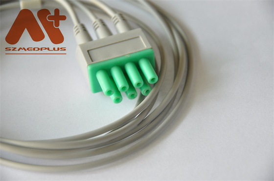 遠隔測定工学Mindray ECGはTMS-6016 3鉛ECGケーブル115-004871-00をケーブルで通信する