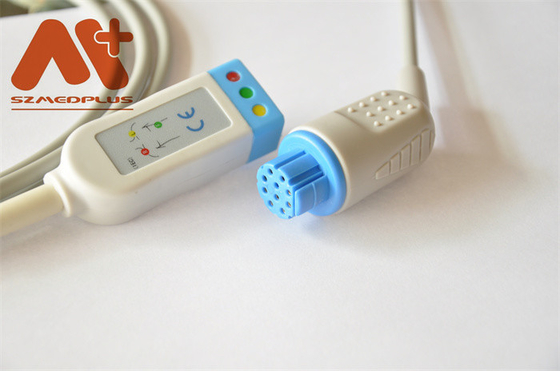 CFSのDatex Ohmeda ECGは10 AS/3 CS/3 Cardiocap IのためのPin 3の鉛545300をケーブルで通信する