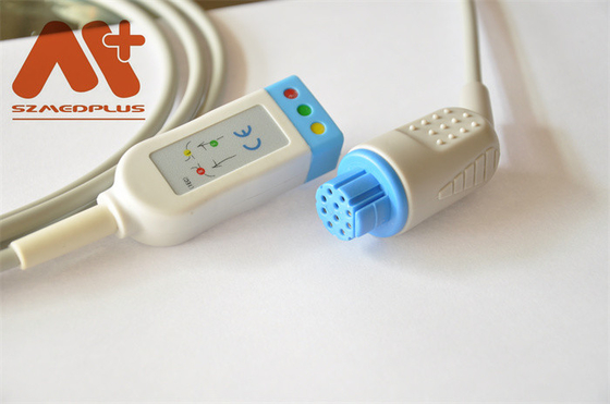 CFSのDatex Ohmeda ECGは10 AS/3 CS/3 Cardiocap IのためのPin 3の鉛545300をケーブルで通信する