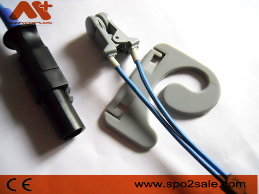 DatexのOhmeda Spo2センサーの大人SpO2の耳クリップOXY-E4-H Hypertronic 7 Pin