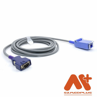 セリウムの医学のNellcorの延長ケーブルDOC-10 Nellcorの脈拍の酸化濃度計の延長ケーブル